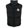 Gilet Moncler - Matelassé Almaz à patch logo - Noir