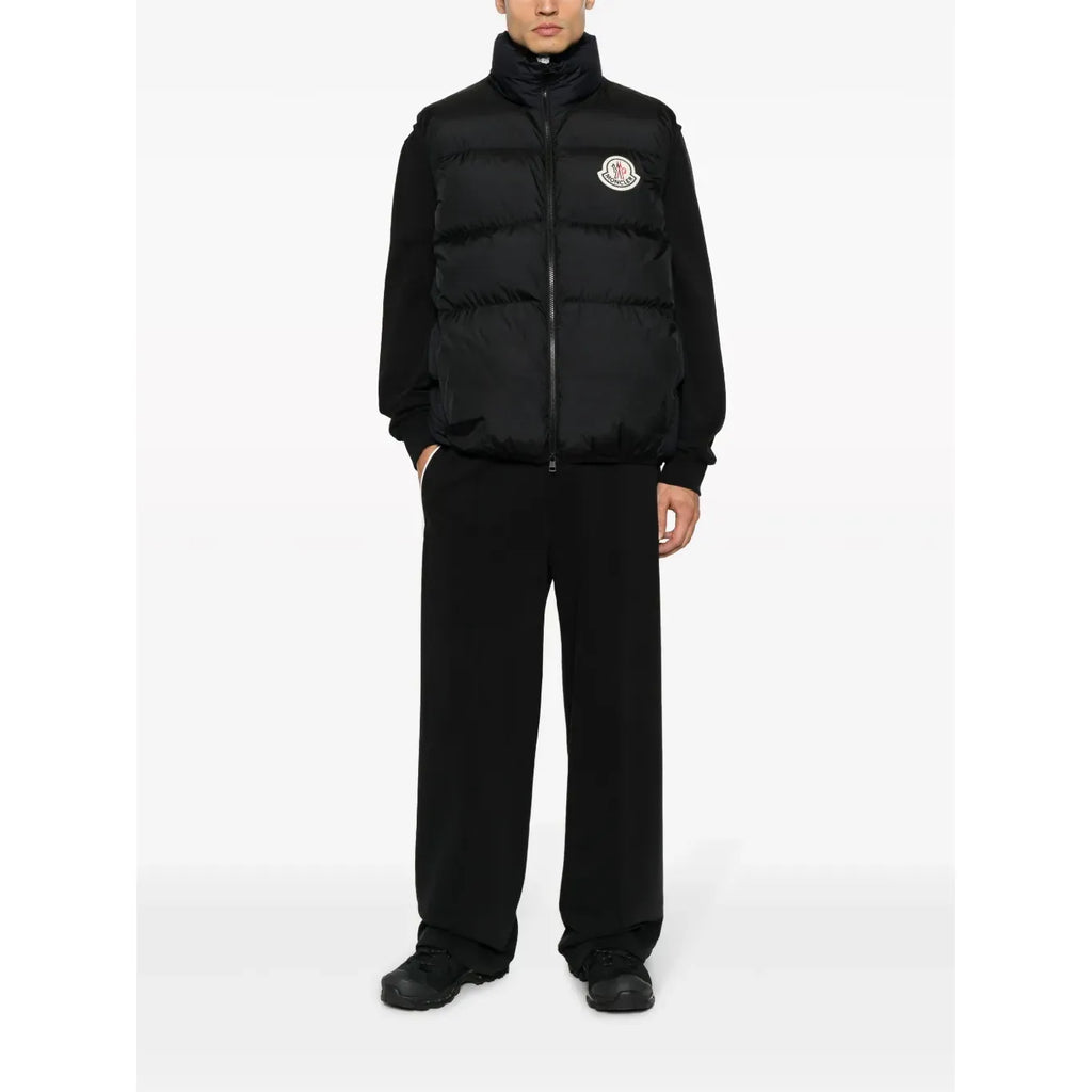 Gilet Moncler - Matelassé Almaz à patch logo - Noir