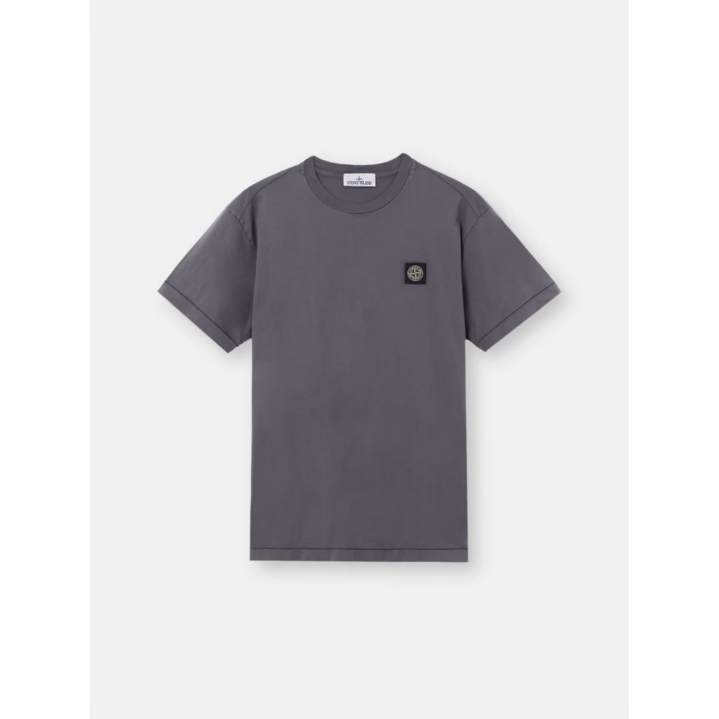 T-Shirt Stone Island - À patch logo - Gris