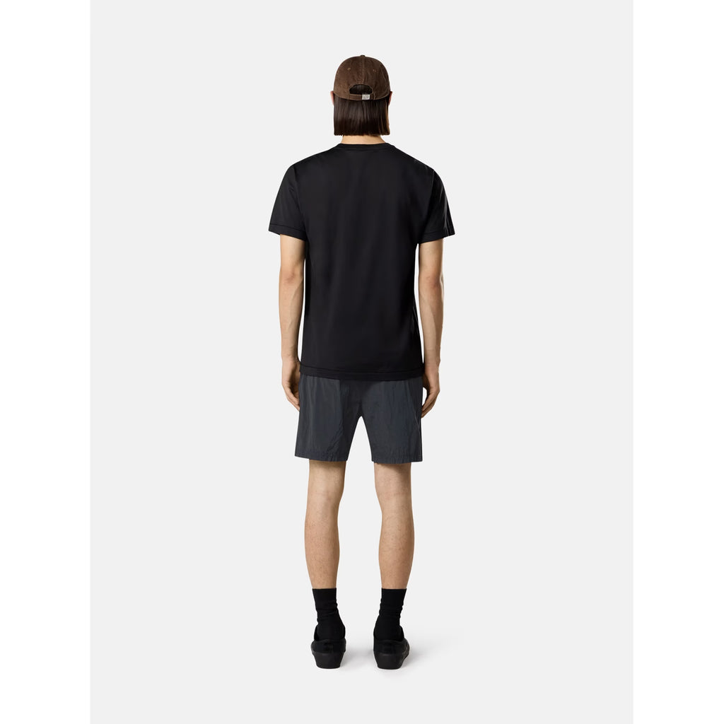 T-Shirt Stone Island - À patch logo - Noir