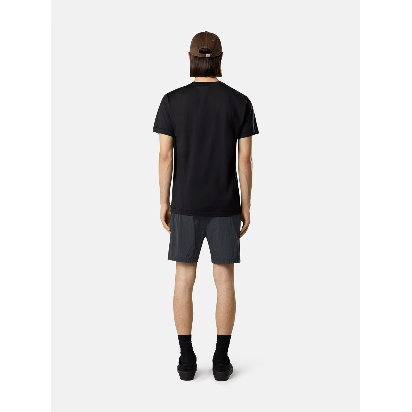 T-Shirt Stone Island - À patch logo - Noir
