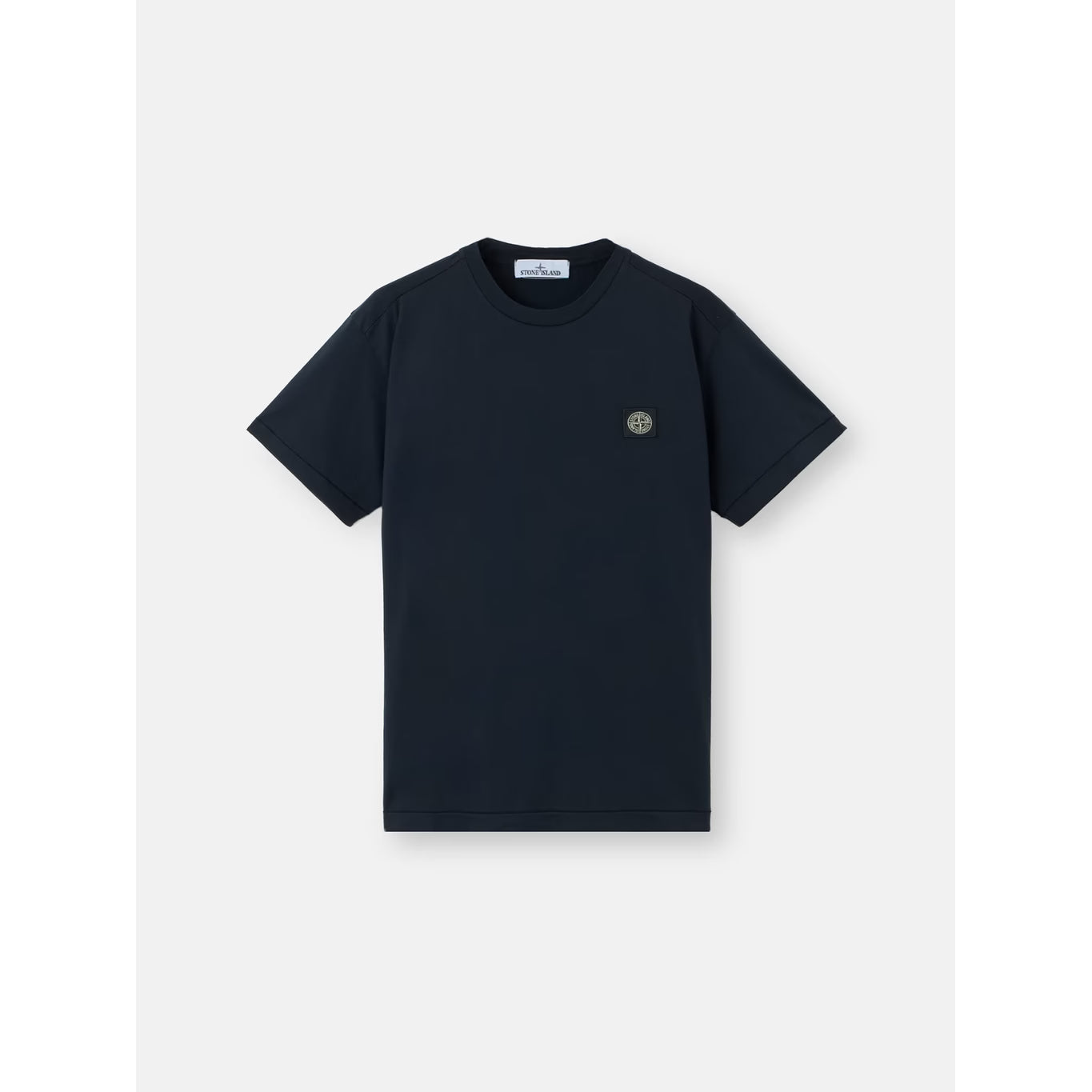 T-Shirt Stone Island - À patch logo - Bleu Marine