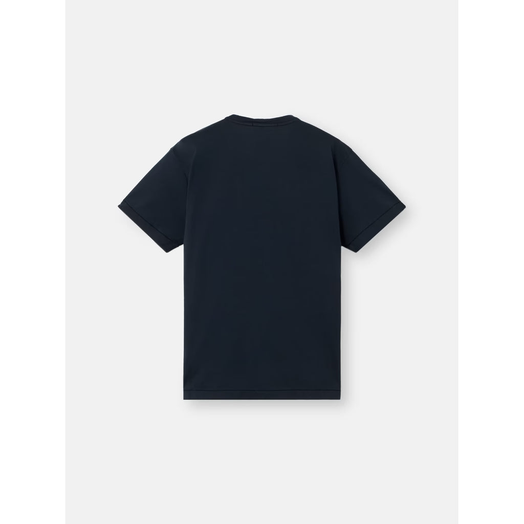 T-Shirt Stone Island - À patch logo - Bleu Marine