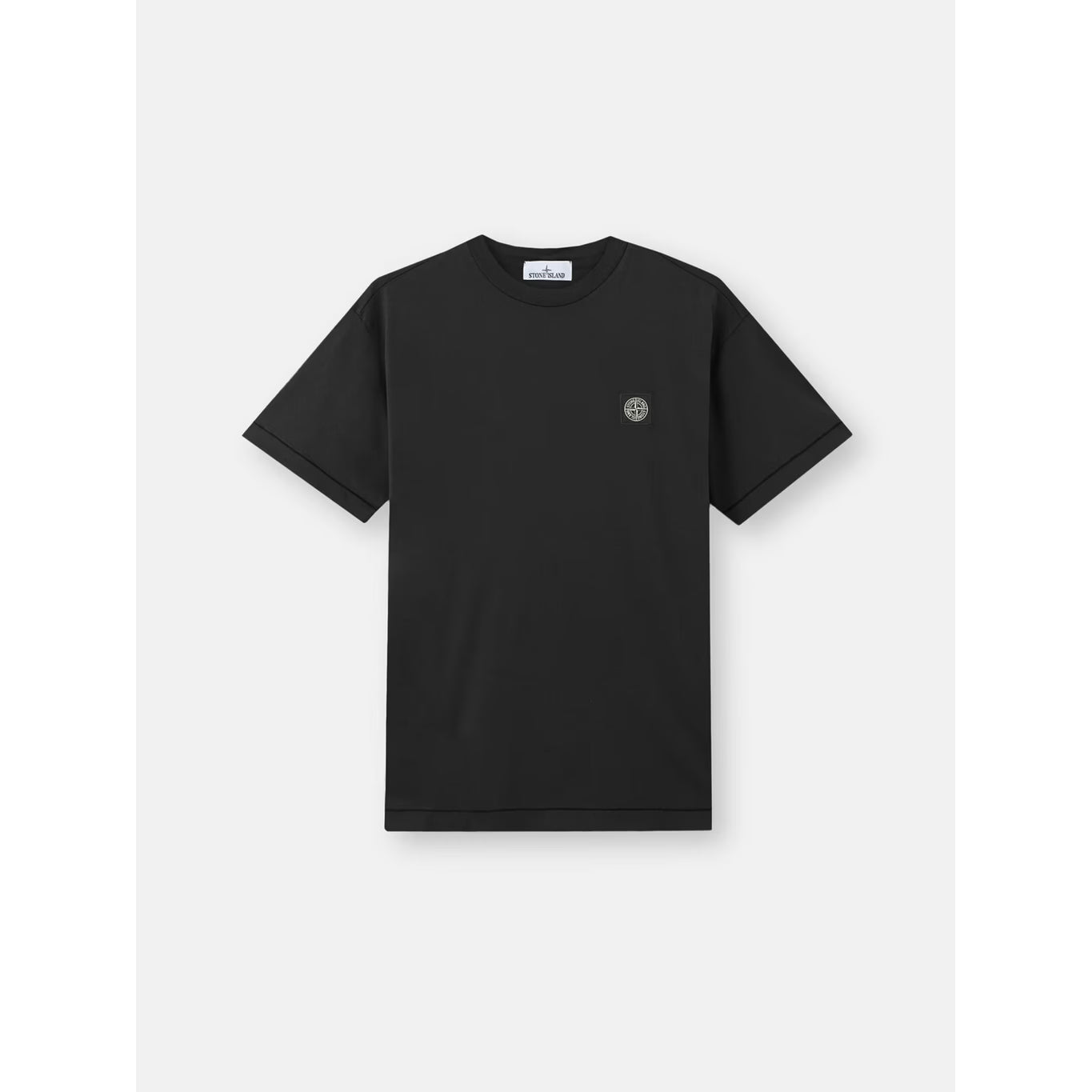 T-Shirt Stone Island - À patch logo - Noir