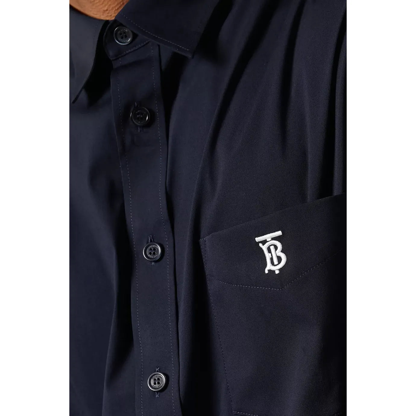 Chemise Burberry - Cotton - Bleu Marine