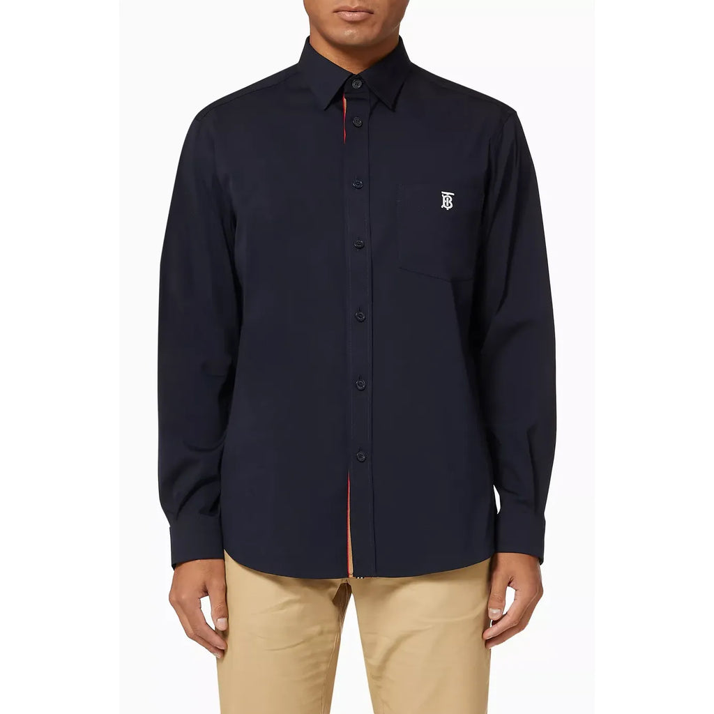 Chemise Burberry - Cotton - Bleu Marine