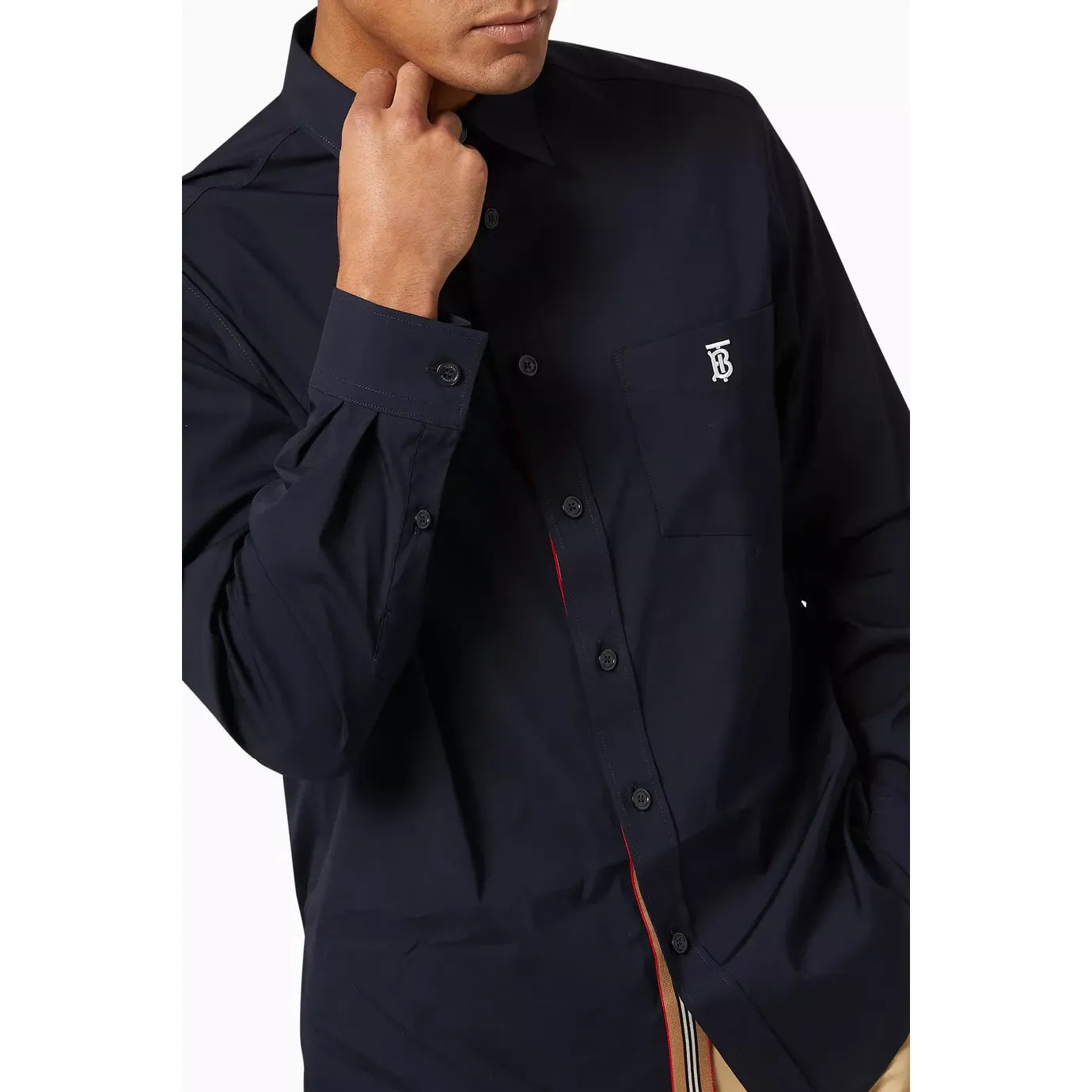 Chemise Burberry - Cotton - Bleu Marine