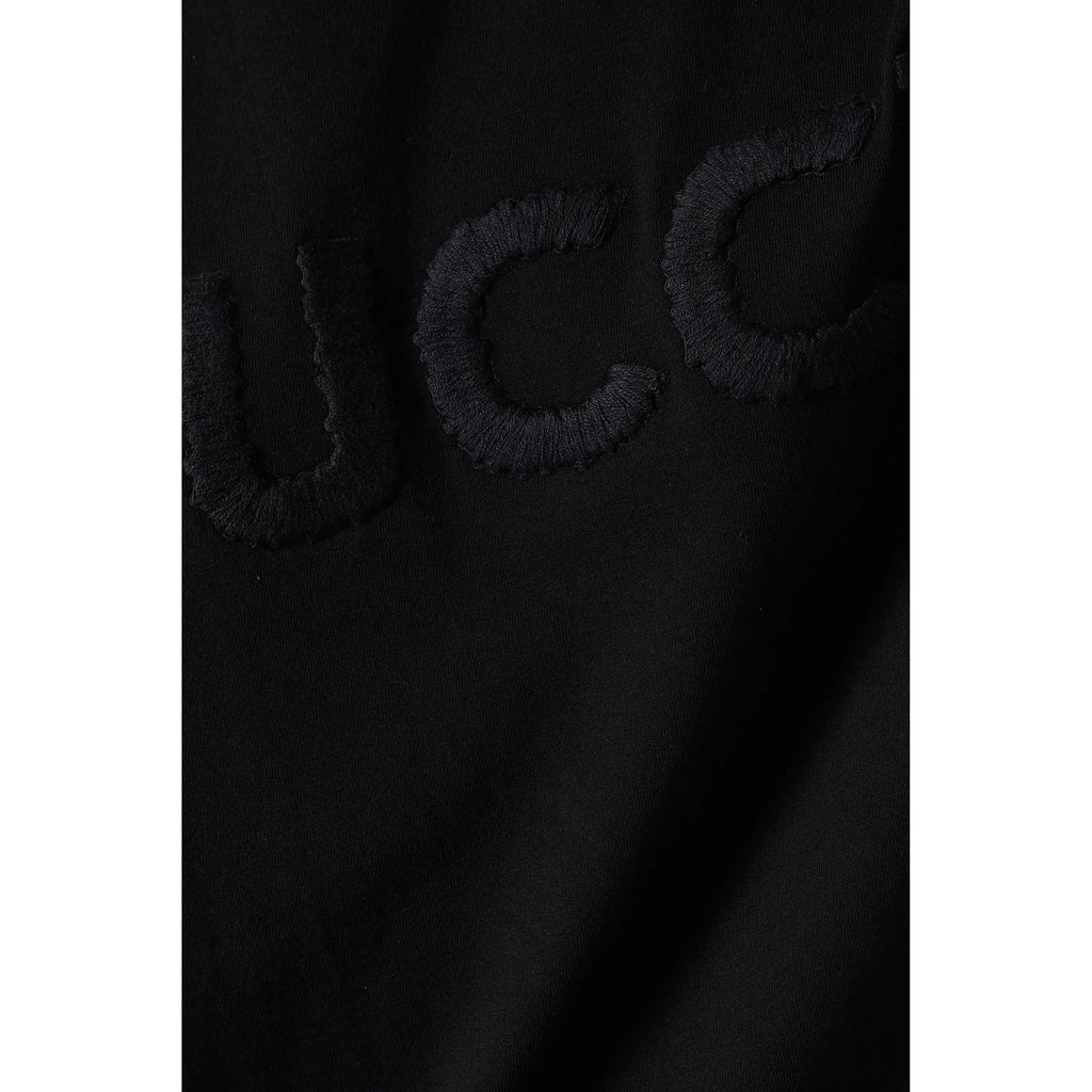 T-Shirt Gucci - Logo Brodé - Noir
