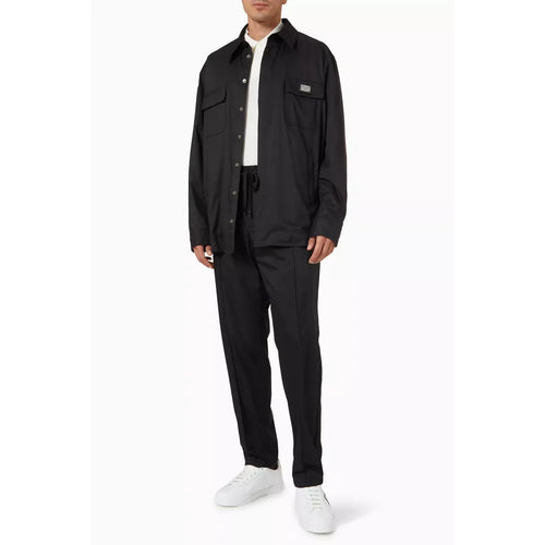 Chemise Dolce & Gabbana - à patch logo - Noir