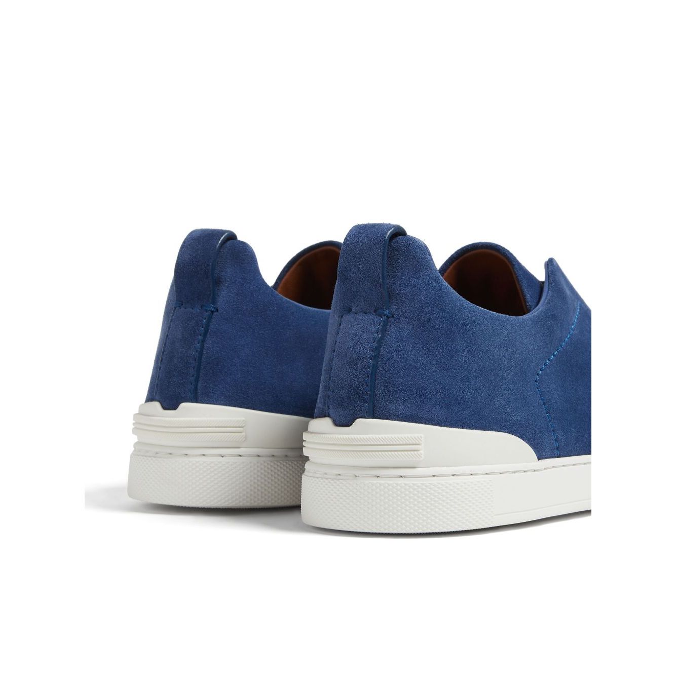 Espadrilles Zegna - Triple Stitch™ - Daim - Bleu