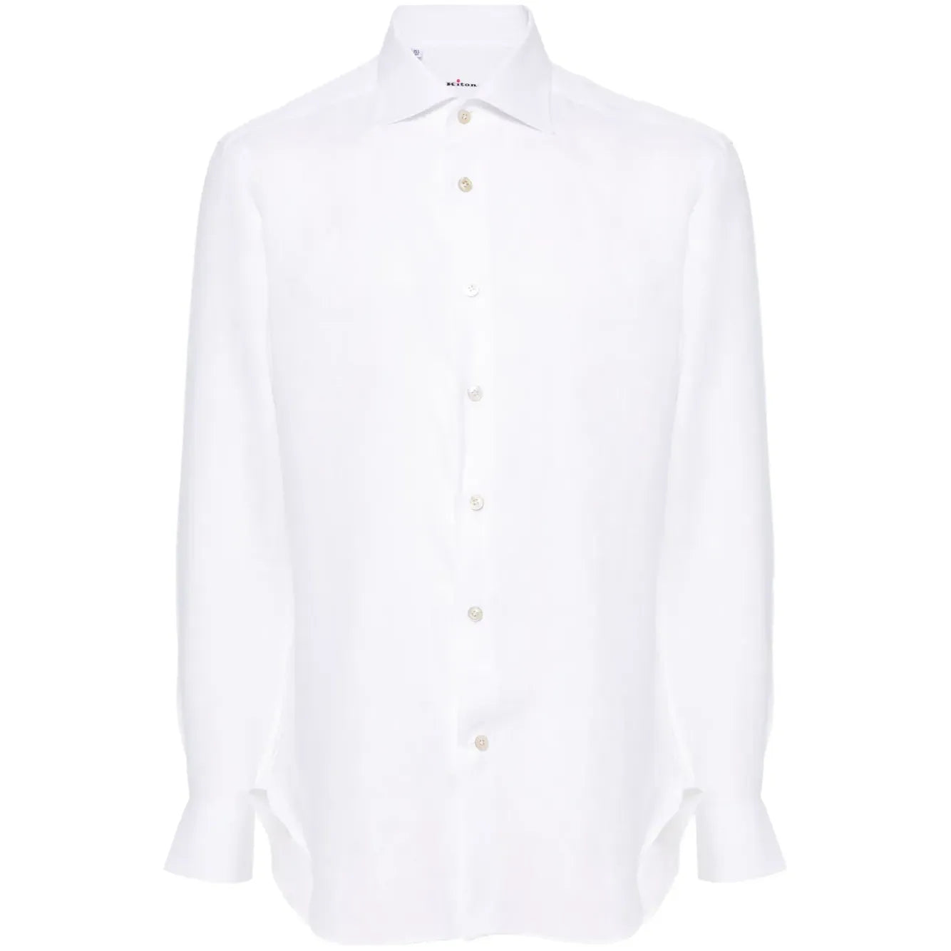 Chemise Kiton - À Boutonnière sur le devant - Blanc