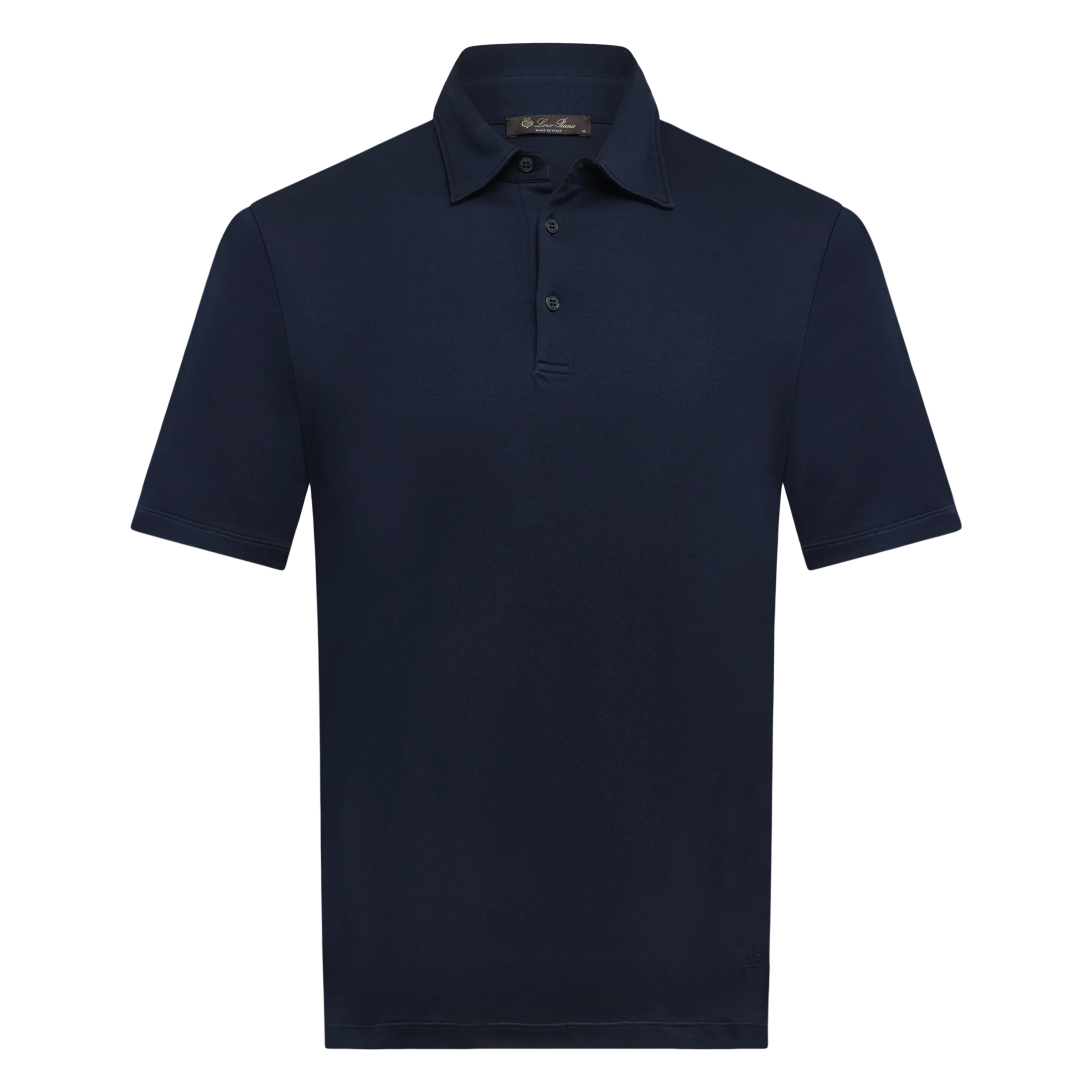 Polo Loro Piana - Coton - Bleu Marine