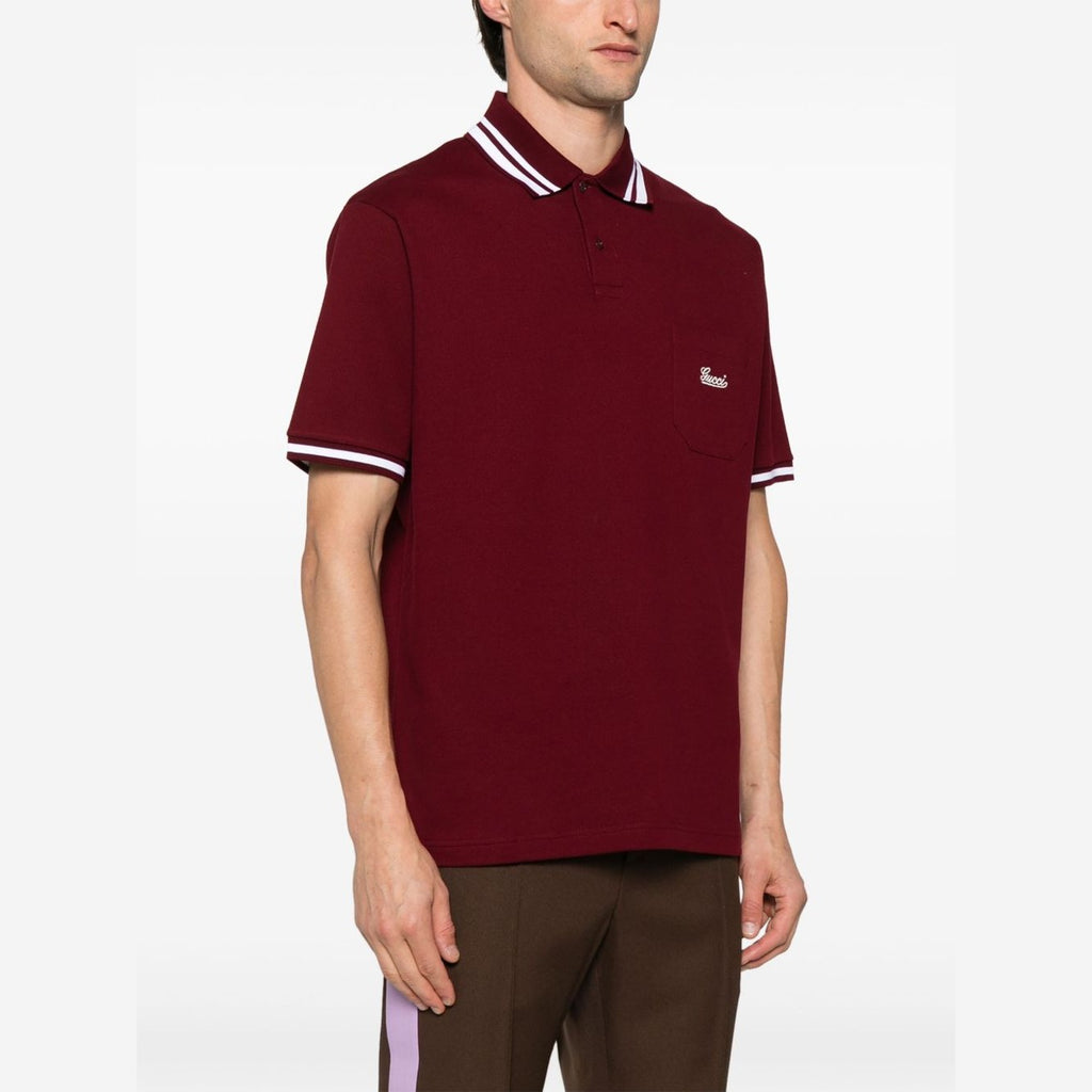 Polo Gucci - Coton - Bordeaux