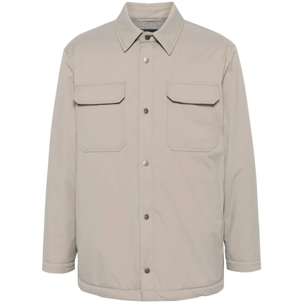 Jacket Kiton - Padded Twill - Beige