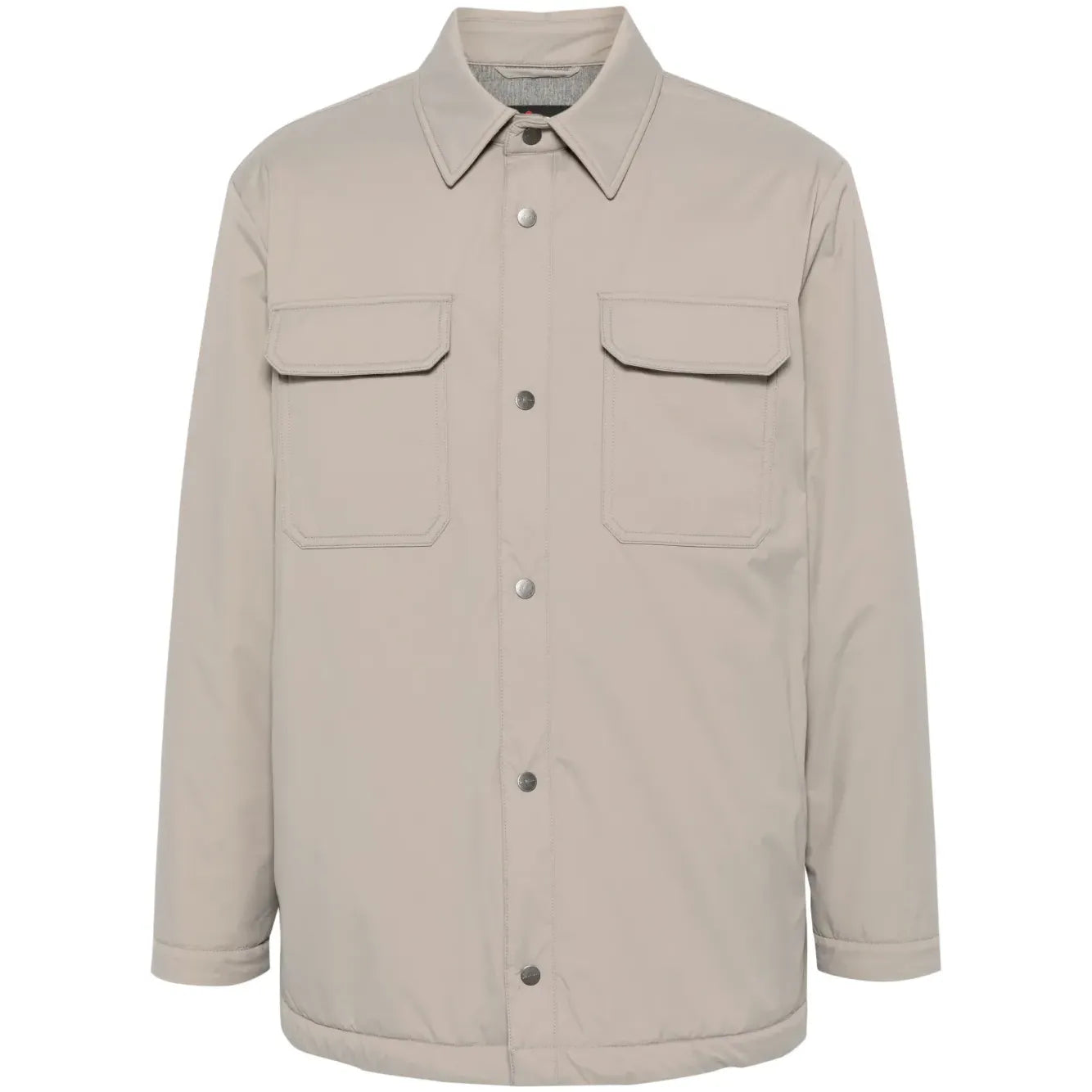 Jacket Kiton - Padded Twill - Beige