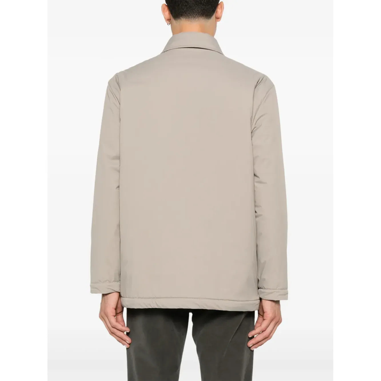 Jacket Kiton - Padded Twill - Beige