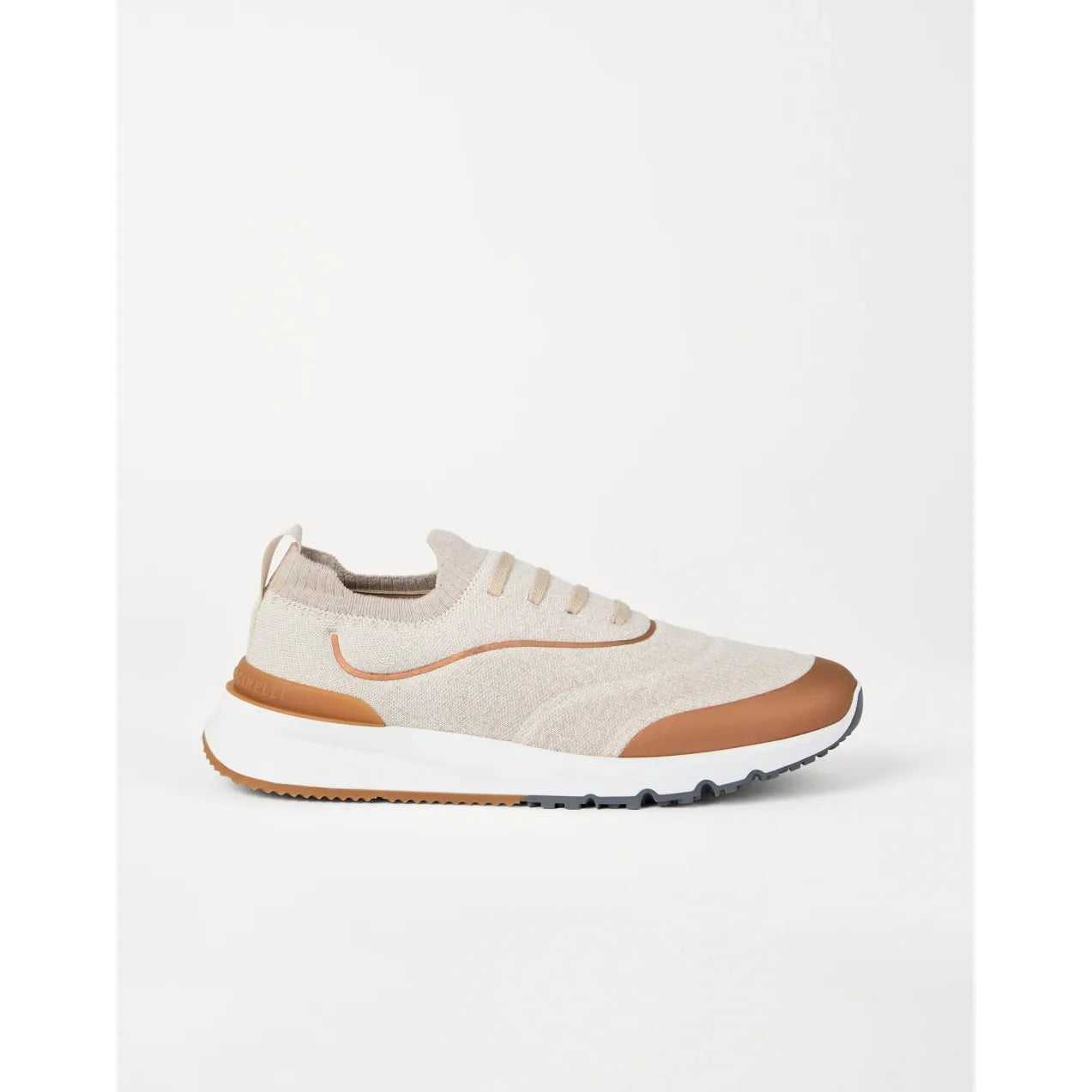 Espadrilles Brunello Cucinelli - En maille de coton technique - Écru