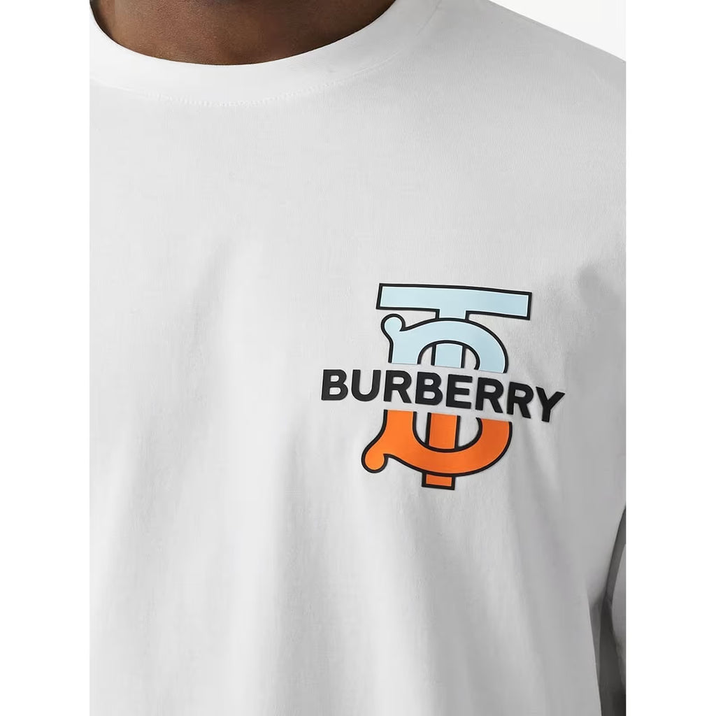 T-Shirt Burberry - Monogram Motif - Blanc