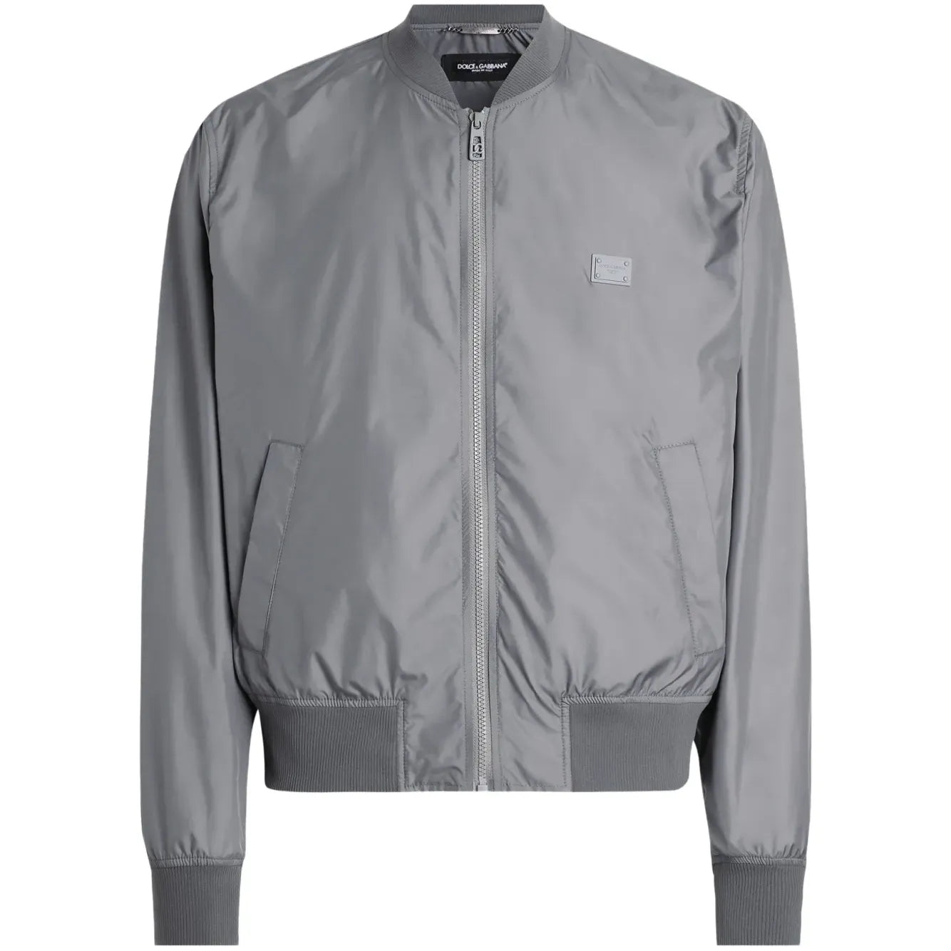 Bomber Dolce & Gabbana - Nylon - Gris