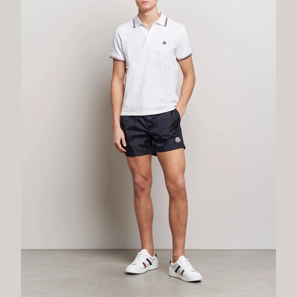 Short Moncler - Nylon - Bleu Marine