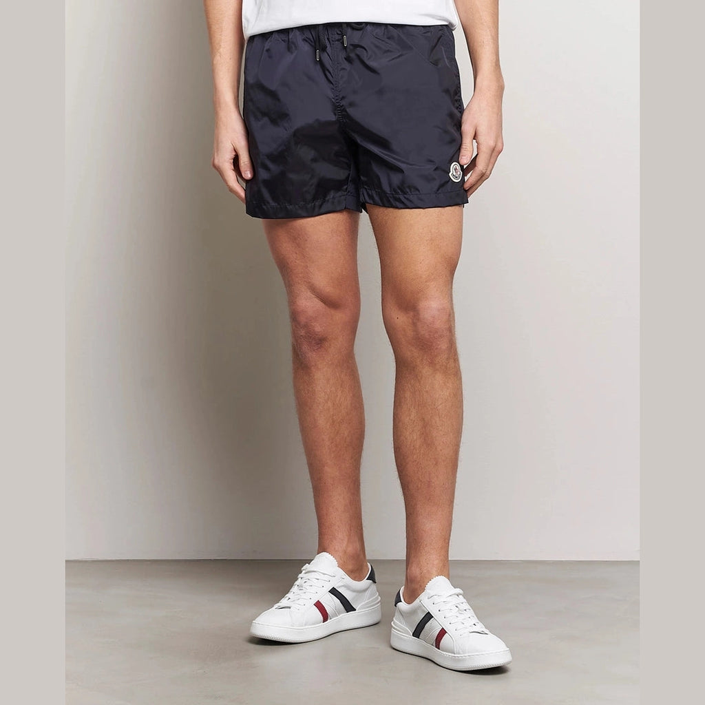 Short Moncler - Nylon - Bleu Marine