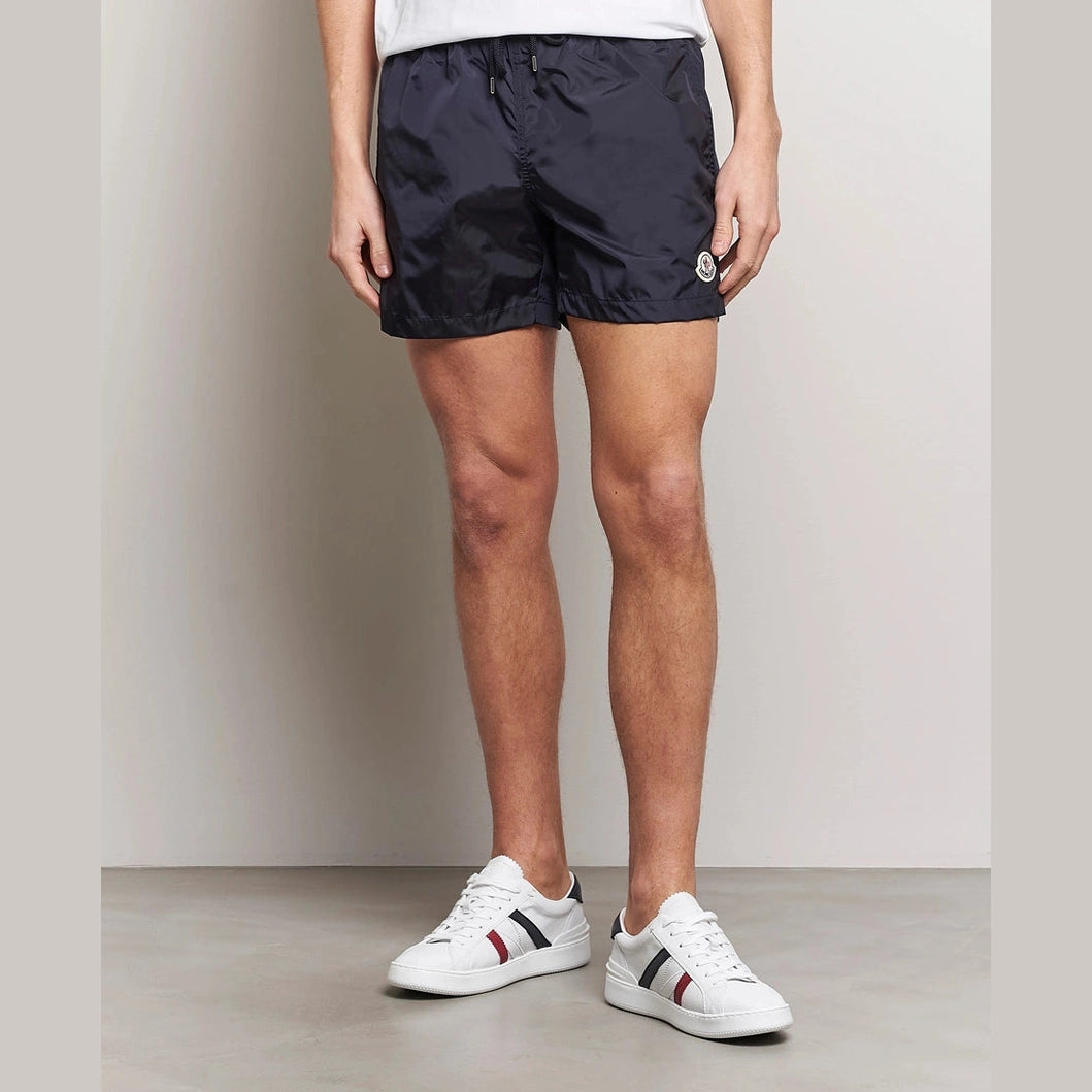 Short Moncler - Nylon - Bleu Marine