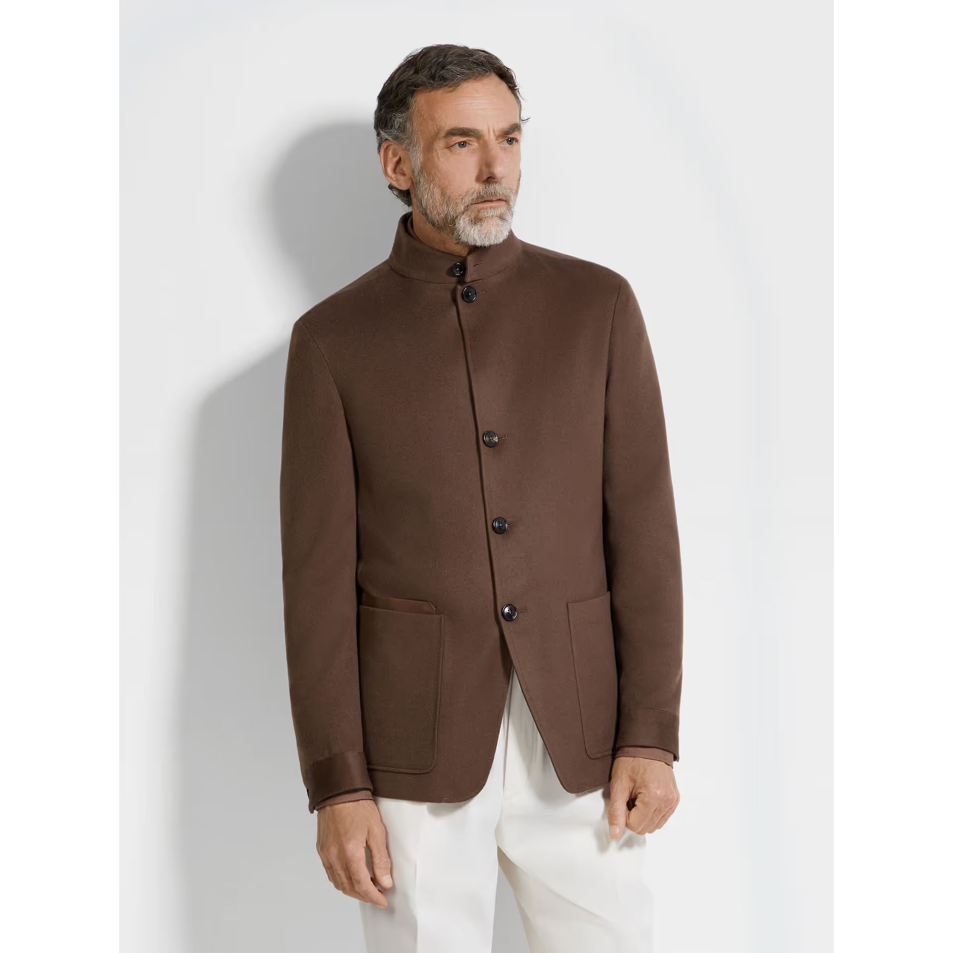 Veste Zegna - en Oasi Cashmere Il Conte - Marron