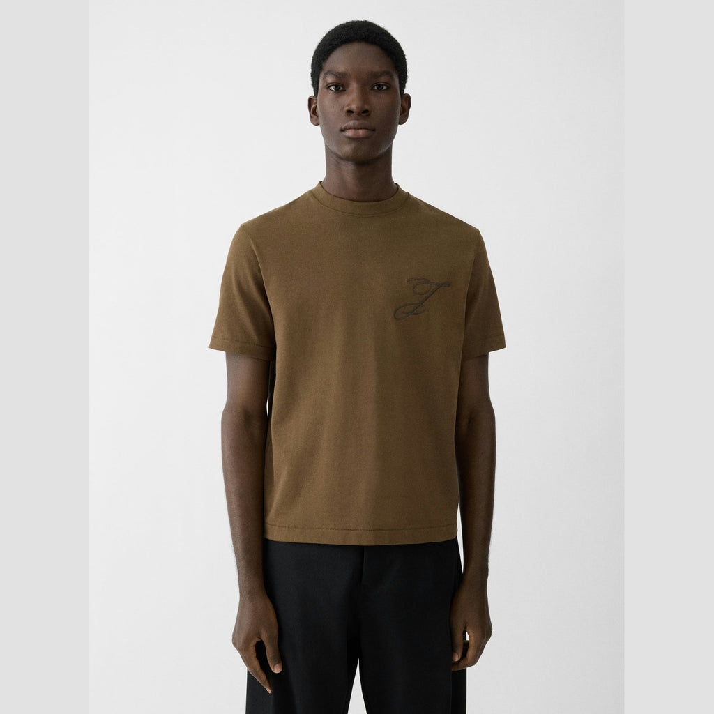 T-Shirt Jacquemus - Logos Brodés - Khaki