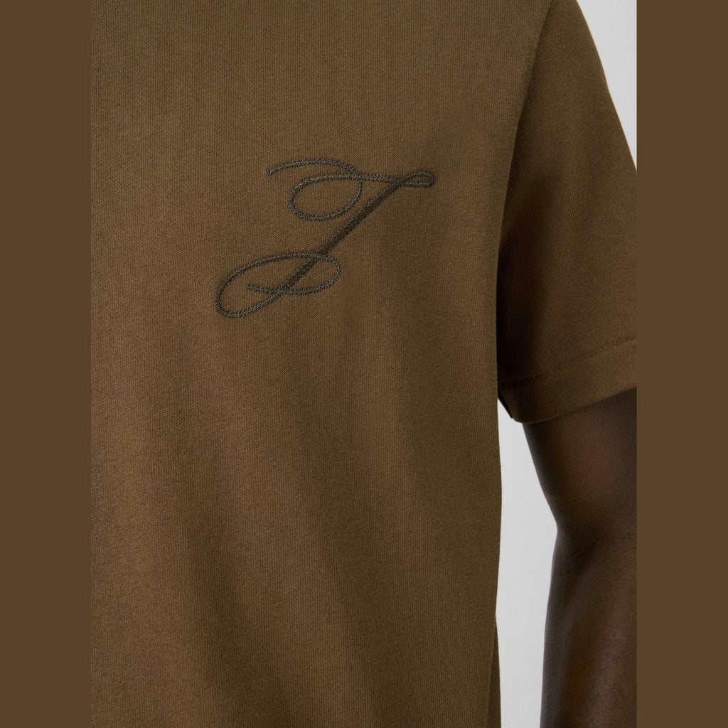 T-Shirt Jacquemus - Logos Brodés - Khaki