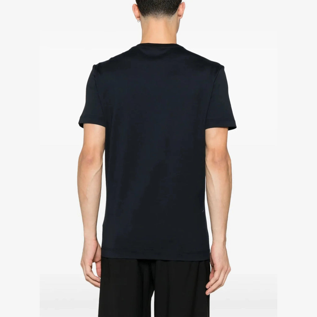 T-Shirt Dolce & Gabbana - Coton à logo - Bleu Marine