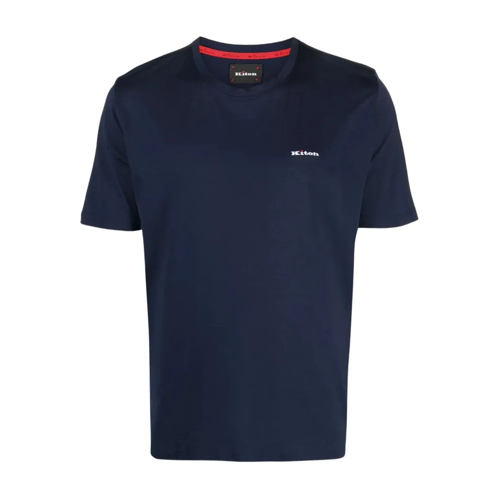 T-Shirt Kiton - Coton - Bleu Marine