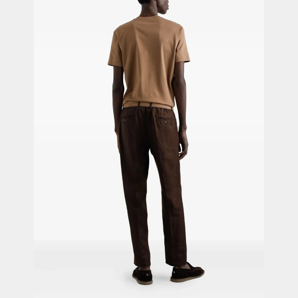 T-Shirt Dolce & Gabbana - Coton à logo - Marron