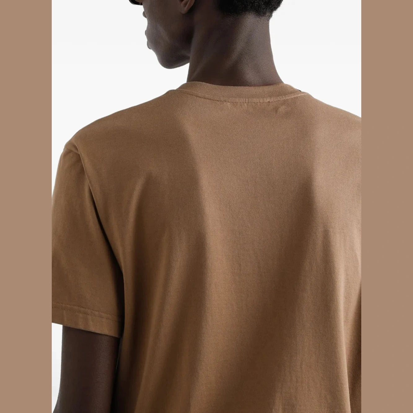 T-Shirt Dolce & Gabbana - Coton à logo - Marron