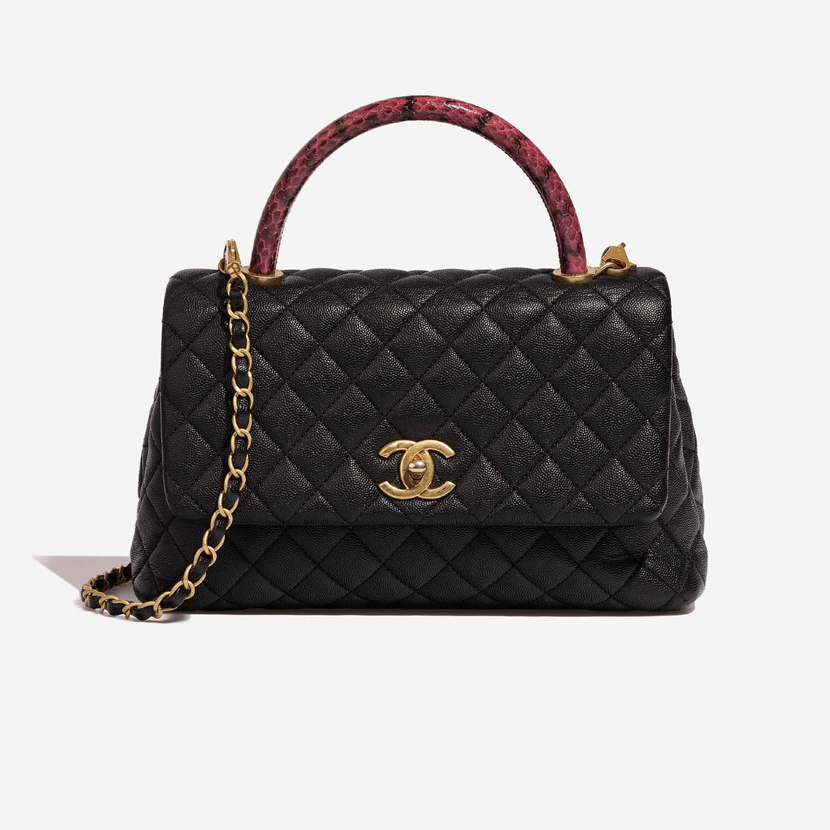 Sac Chanel - Timeless à Poignée CC Moyen Veau Grainé