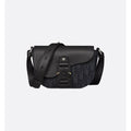 Sacoche Dior - Messenger à rabat - Noir / Bleu Marine