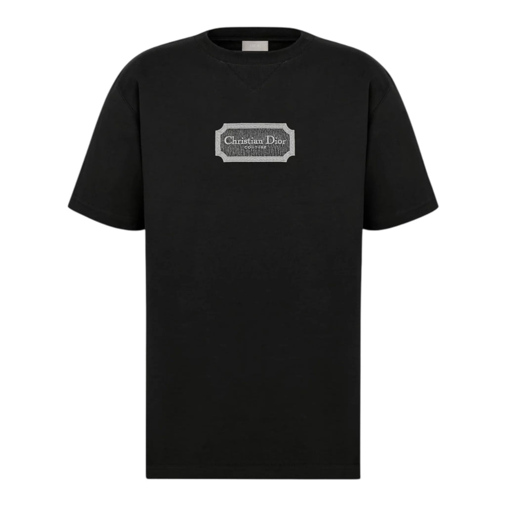 T-Shirt Christian Dior - Couture - Coupe Relax - Noir