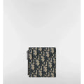 Porte-cartes Dior - Bifold - Oblique Jacquard