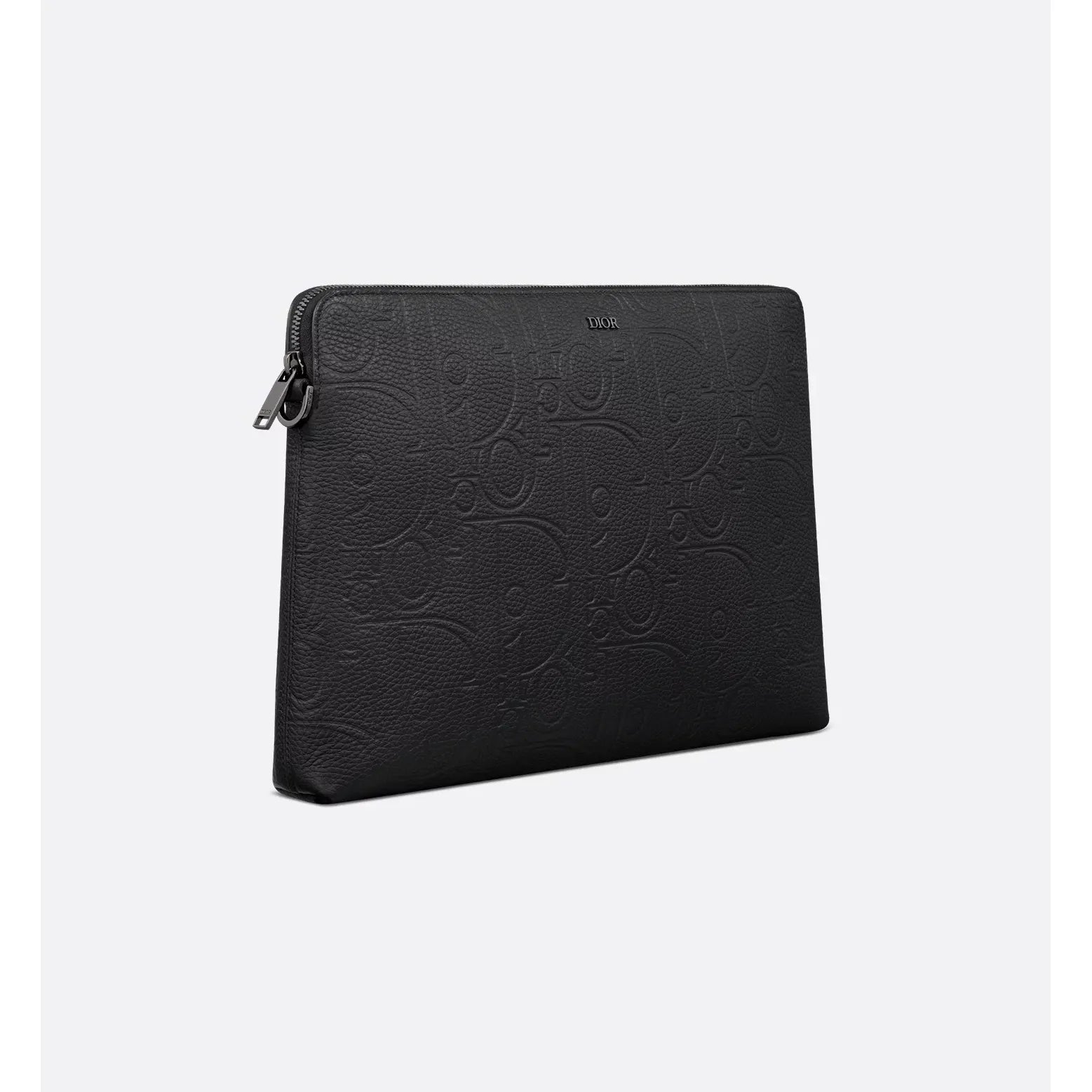 Pochette Dior - zippée A4 - Gravity noir