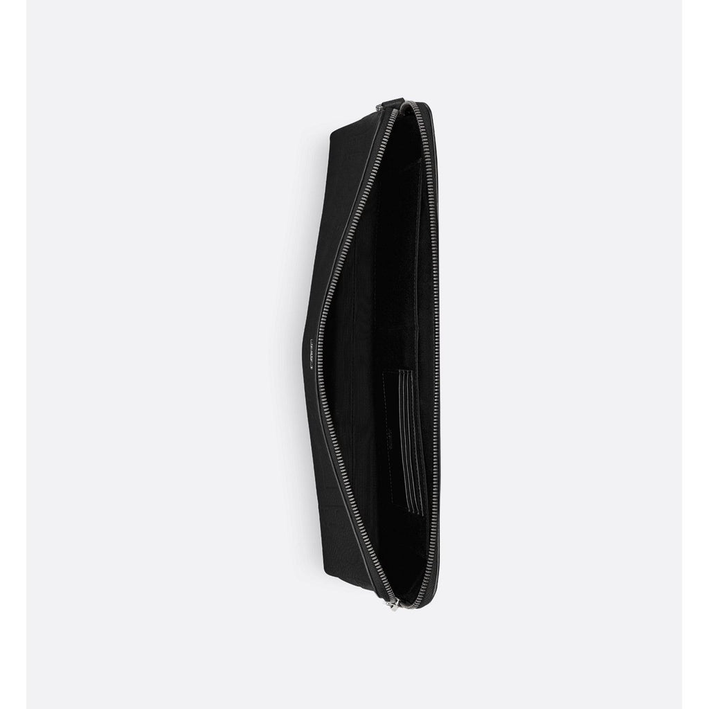 Pochette Dior - zippée A4 - Gravity noir