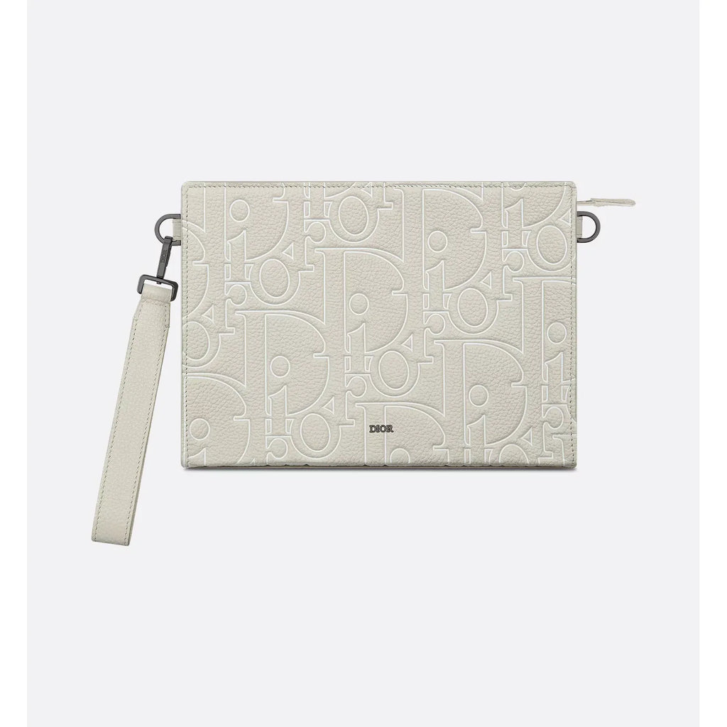 Pochette Dior - triangle A5 - Gravity Outline beige