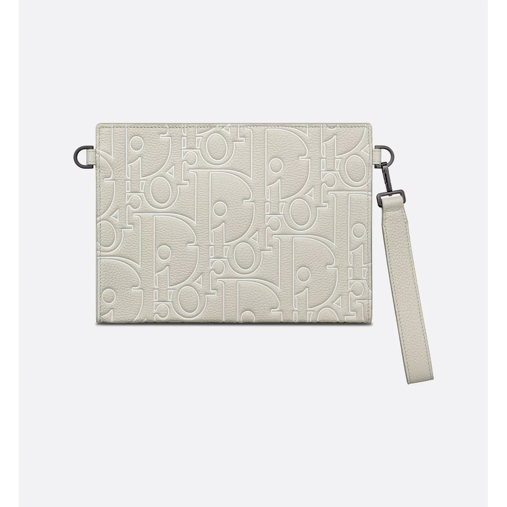 Pochette Dior - triangle A5 - Gravity Outline beige