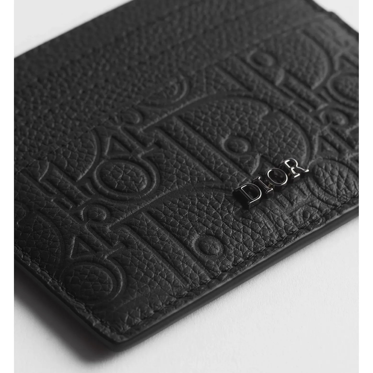 Porte-cartes Dior - Gravity - Cuir - Noir