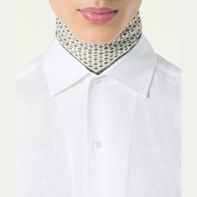 Chemise Loro Piana - André - Lin - Blanc