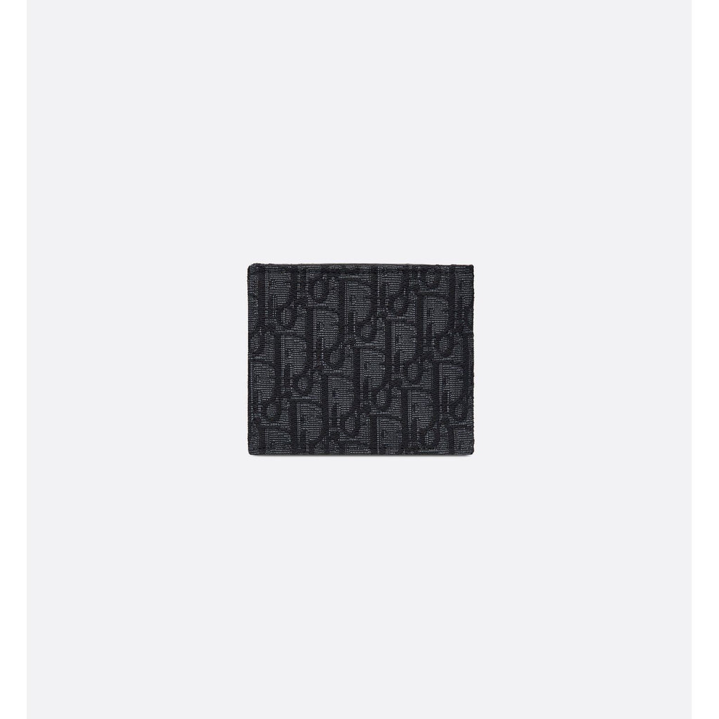 Portefeuille Dior - À deux volets Saddle - Noir