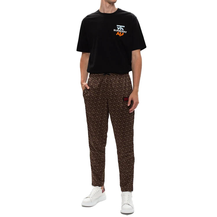 T-Shirt Burberry - Monogram Motif - Noir
