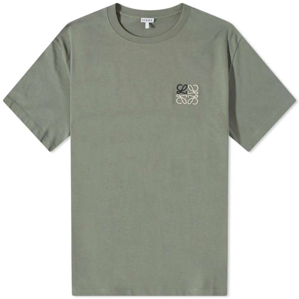 T-Shirt Loewe - Coton - Vert Militaire