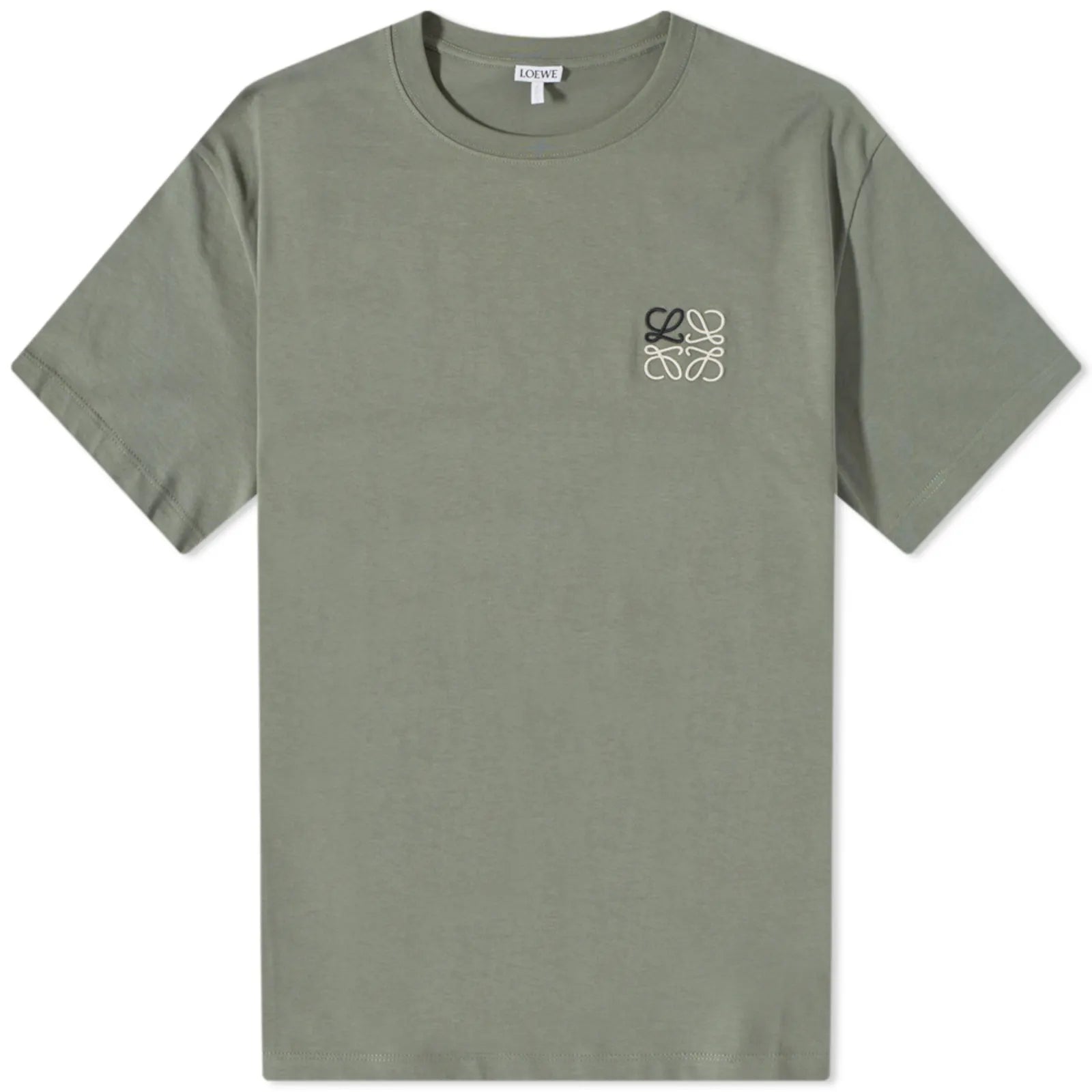 T-Shirt Loewe - Coton - Vert Militaire
