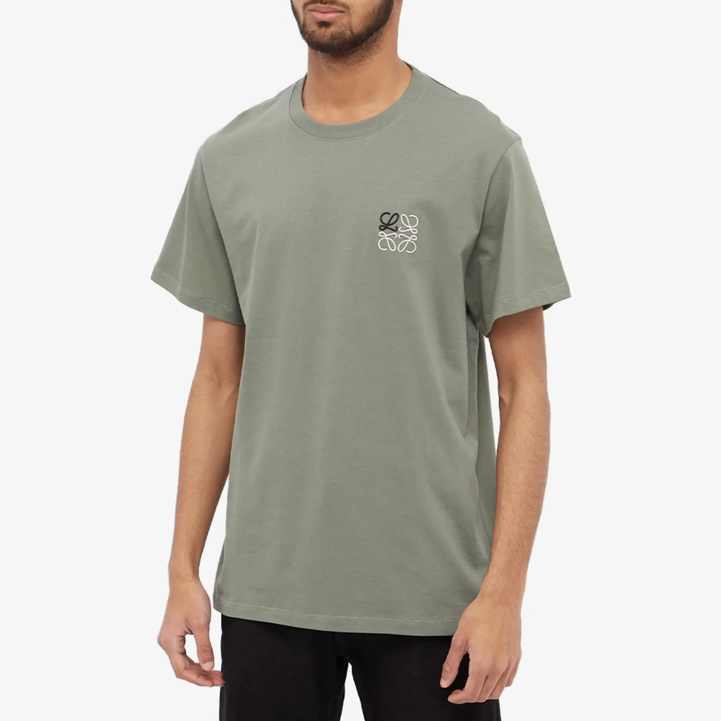 T-Shirt Loewe - Coton - Vert Militaire
