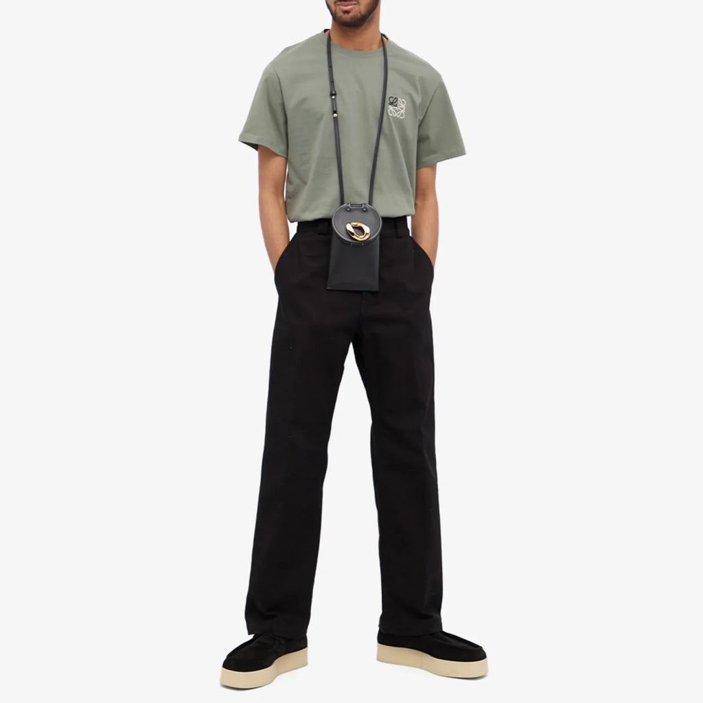 T-Shirt Loewe - Coton - Vert Militaire