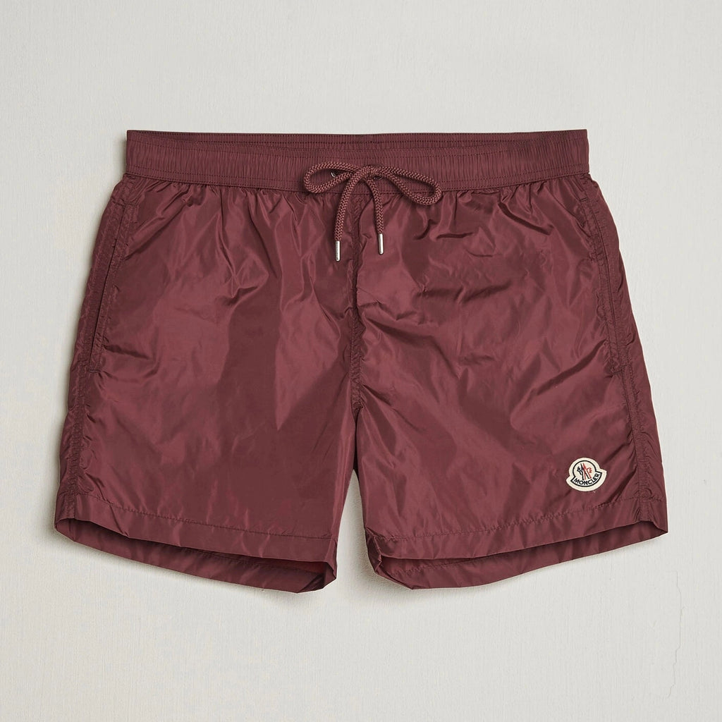 Short Moncler - Nylon - Bordeaux
